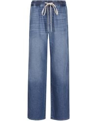 7 For All Mankind - Wide-Leg Hilo Denim Pants - Lyst
