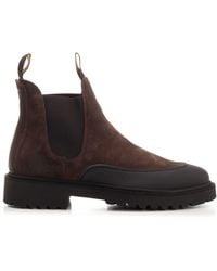 Doucal's - Ankle Boot With Rubber Toe Cap - Lyst
