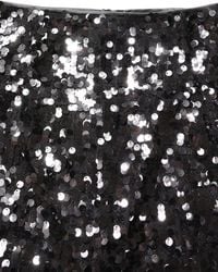 Dolce & Gabbana - Sequinned Embellished Pencil Cut Skirt Nylon - Lyst