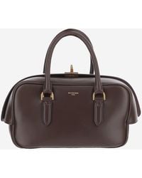 Balenciaga - Bowling Bag Le 7 Leather Lambskin - Lyst