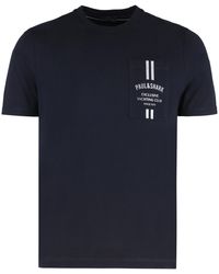 Paul & Shark - Cotton Crew-Neck T-Shirt T-Shirts - Lyst