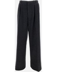 DURAZZI MILANO - Pinstripe Pants - Lyst