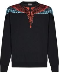 Marcelo Burlon - Icon Wings Cotton Sweater - Lyst