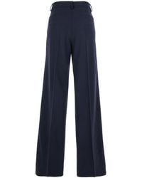 P.A.R.O.S.H. - Pants With Front Button And Zip Closure - Lyst