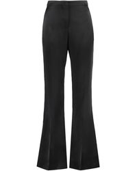 Givenchy - Satin Trousers - Lyst