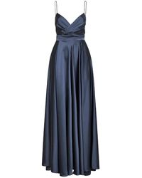 Blanca Vita - Lead Satin Aldi Long Dress - Lyst