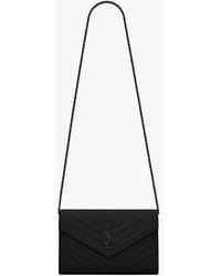 Saint Laurent - Saint Laurent Pocket Wallet - Lyst