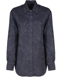 Golden Goose - Jacquard Shirt With All-over Toile De Jouy Motif - Lyst