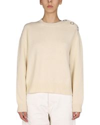 Jil Sander - Buttons Shirt Wool Jumpers - Lyst