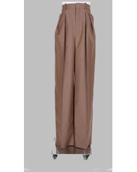 Saint Laurent - Tailored Wool-Silk Trousers - Lyst