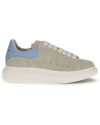 McQueen - Calf Leather Bos Taurus Chunky Sneakers - Lyst