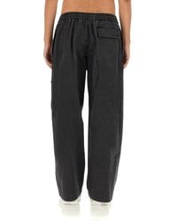 Acne Studios - Casual Cotton Pants Trousers - Lyst