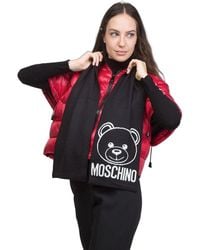Moschino - Scarf Wool Accessories - Lyst