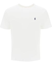 Polo Ralph Lauren - Custom Fit T-shirt With Logo Embroidery - Lyst