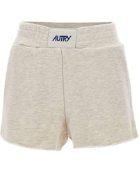 Autry - Cotton Shorts Main Wom Apparel - Lyst
