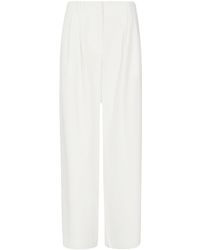 REMAIN Birger Christensen - Wide Pants With Pleats - Lyst