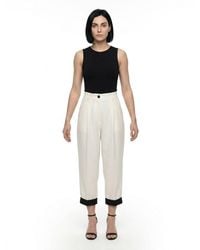 Dolce & Gabbana - Dolce & Gabbana Wool-Blend Cropped Trousers - Lyst