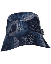 Etro - Blue Cotton Blend Hat - Lyst