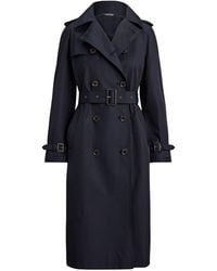Ralph Lauren - Bl Db W Ns44 Lined Coat - Lyst