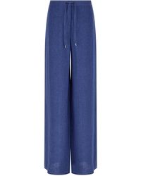 Max Mara - Linen Casual Pants - Lyst