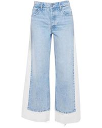Mother - Wide Jeans - Lyst