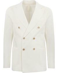 Eleventy - Double-Breasted Jacket - Lyst