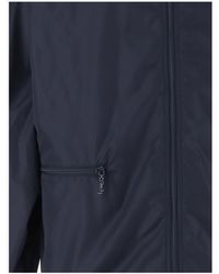 Saint Laurent - Nylon Jacket With High Collar Polyamide - Lyst