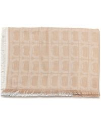 Ferragamo - Gancini Monogram Jacquard Stole - Lyst