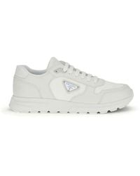 Prada - Recycled Polyamide Athletic Sneakers - Lyst