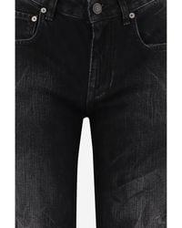 Balenciaga - Wide-Leg Cotton Denim Trousers - Lyst