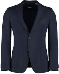 BOSS - Mixed Wool Two-Pieces Suit - Lyst