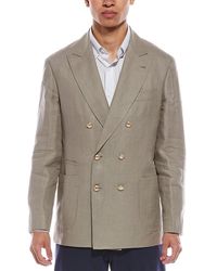 Brunello Cucinelli - Linen Blazer - Lyst