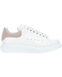 McQueen - Oversized Leather Sneakers - Lyst