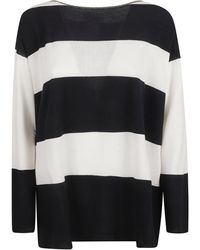 Fabiana Filippi - Loose-fit Stripe Sweater - Lyst