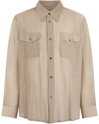 Our Legacy - Shirt Checkered Cotton - Lyst