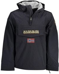 Napapijri - Black Polyamide Jacket - Lyst