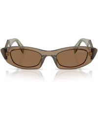 Prada - Prada Pr B16S Prada Symbole 29E90F Terra Sunglasses - Lyst