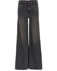 Mother - 'The Hustler Roller Sneak Fray' Jeans - Lyst