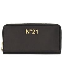 N°21 - Leather Wallet - Lyst