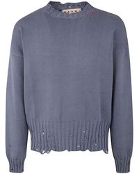 Marni - Crew Neck Long Sleeves Sweater Clothing - Lyst