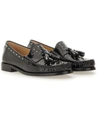 Stuart Weitzman - Moccasin Lottie Loafers - Lyst