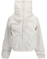 ALAINPAUL - High Collar Jacket Polyamide - Lyst
