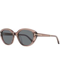 Tom Ford - Alt Fit Cat Eye Sunglasses Tf1246K 45A 54Mm Plastic (Acetate) - Lyst
