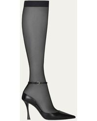 Givenchy - Show Stocking Pump 95Mm_Black - Lyst