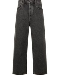Agolde - Loose Denim Pants Cotton Regular & Straight-Leg Jeans - Lyst