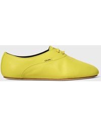 Celine - Chaussure Lace-Up Ballet 05 Bright Flats - Lyst