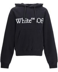 Off-White c/o Virgil Abloh - Bookish Scarf Hoodie Cotton Sweatshirts - Lyst