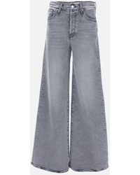 Mother - The Ditcher Roller Sneak Jeans - Lyst