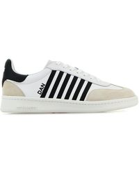 DSquared² - Leather Boxer Sneakers - Lyst