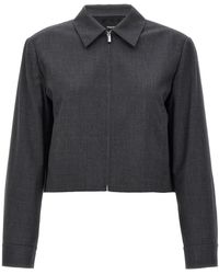 Theory - Cropped Jacket - Lyst
